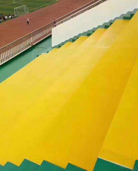 永寿球场台阶翻新修补改造